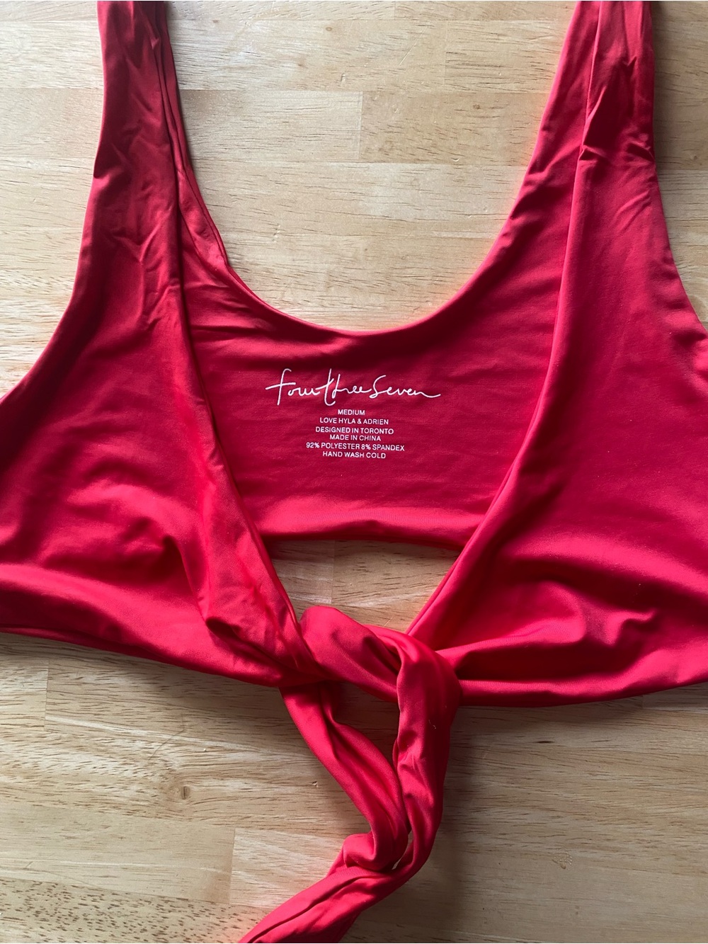 FourThreeSeven Kenzie Bikini Top